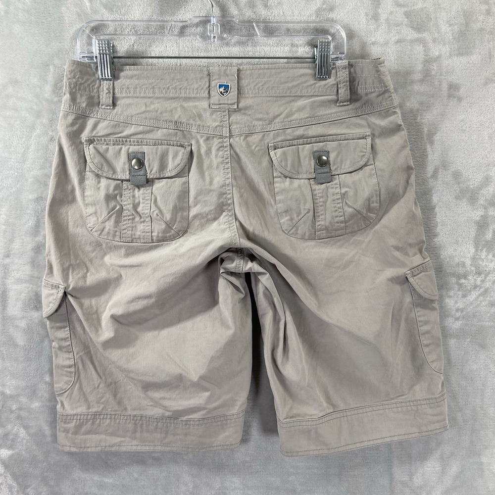 KUHL Shorts women's 10 (32x11) Splash Cargo Pocket Outdoor Gray Hiking Camping - Picture 11 of 11